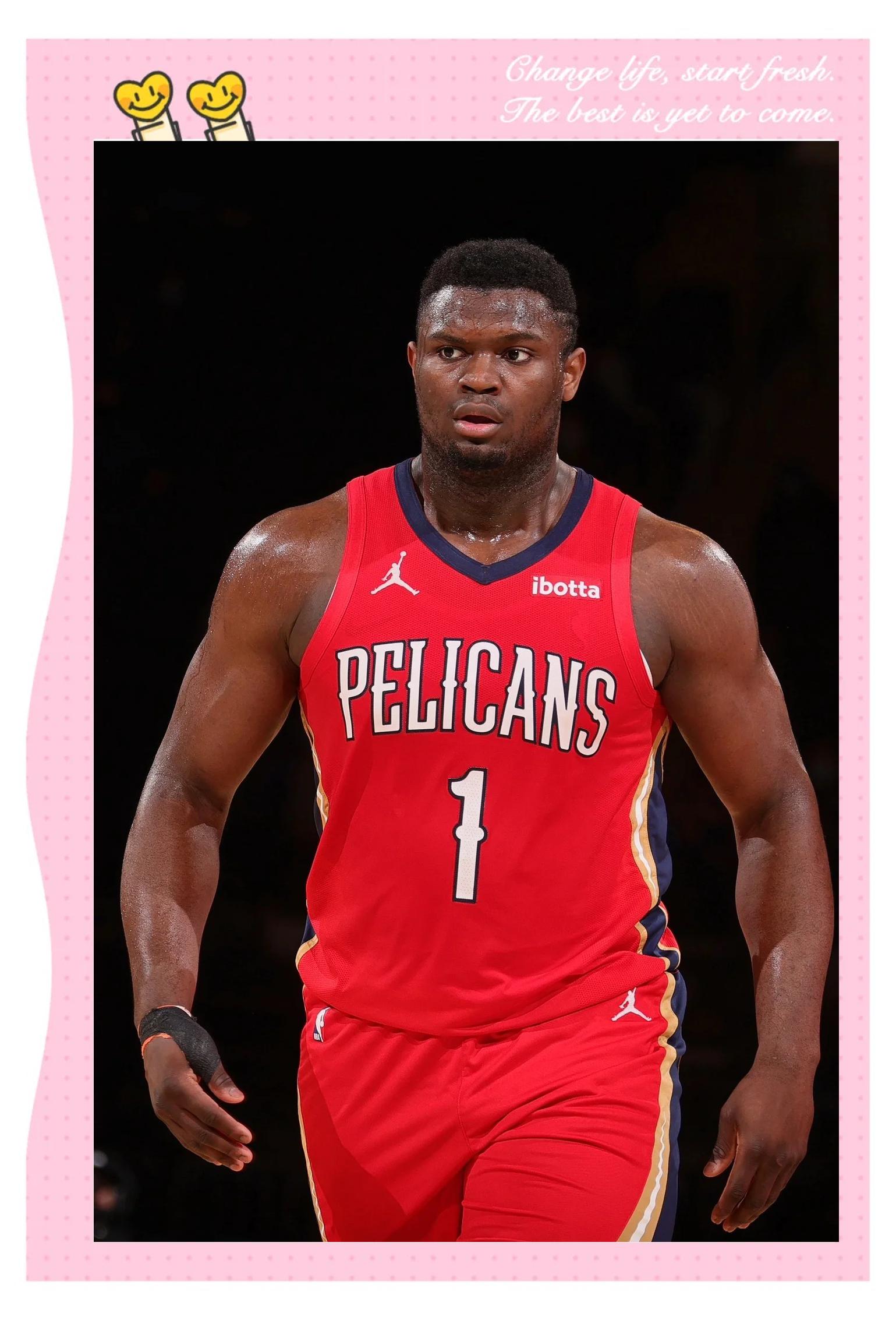 关于锡安再伤！鹈鹕宣布缺席至少6周的信息